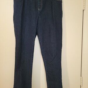 NWOT 2 Pair Stretch Blue Jeans, size 14